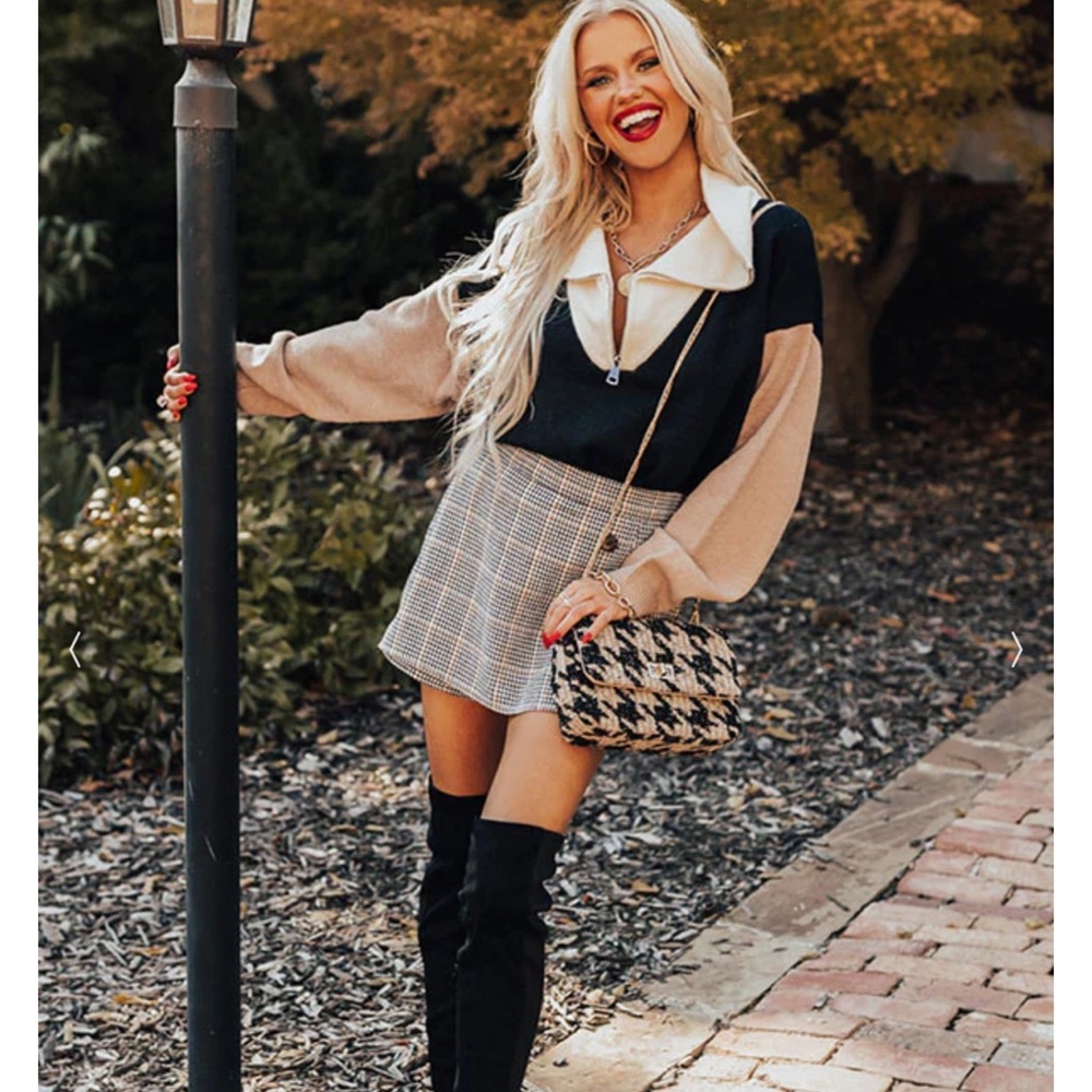 Quarter Zip Sweater